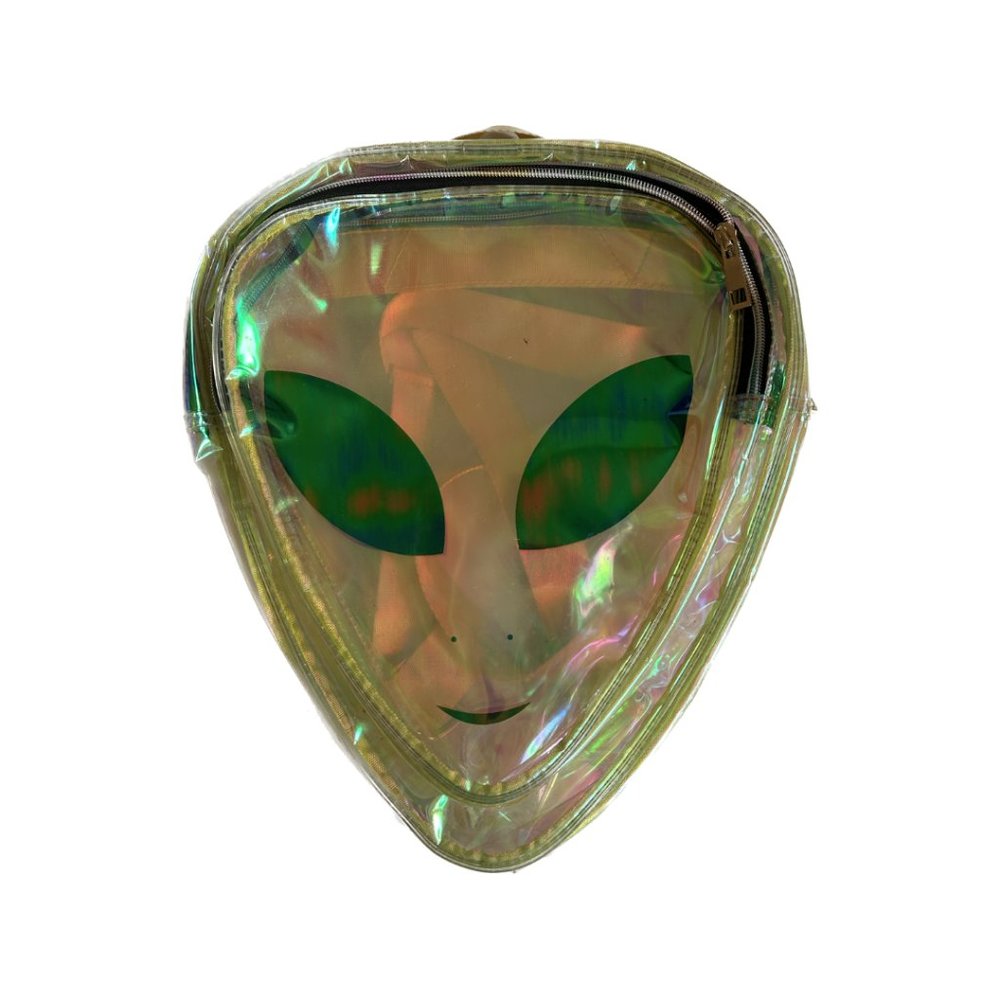 Iridescent Transparent Alien Backpack - image 1